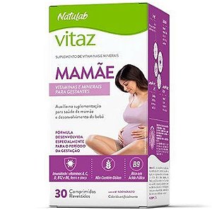 VITAZ MAMAE 30 COMPRIMIDOS - NATULAB