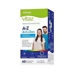 VITAZ A-Z 630MG 60CPS - NATULAB