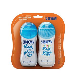 Kit Sundown FPS 30 120ML+ Gratis Sundown Kids FPS 30 120ml