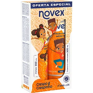 SHAMPOO + CONDICIONADOR NOVEX 300ML CRESPO E CRESPINHO
