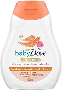 SHAMPOO DOVE BABY CACHEADOS ENRIQUECIDO 200ML
