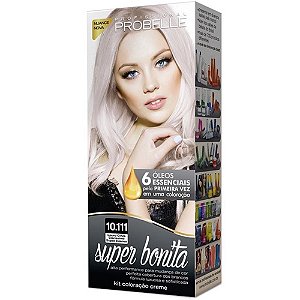 TINTURA PROBELLE SUPER BONITA 10.111 LOURO CINZA CLARISSIMO