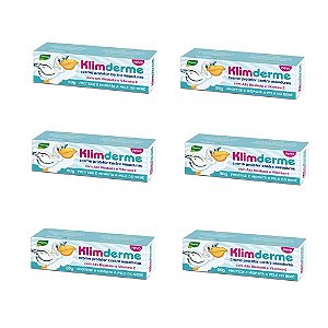 KIT KLIMDERME CREME PROTETOR CONTRA ASSADURAS 50G (06 UN)