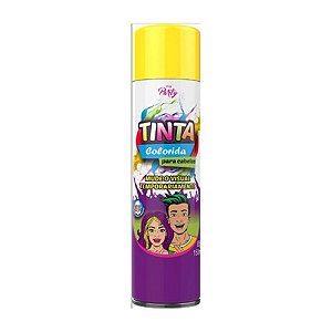 TINTA SPRAY CABELO MY PARTY AMARELO NEON 150ML