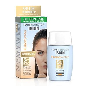 PROTETOR SOLAR ISDIN FUSION WATER OIL CONTROL FPS60  30ML