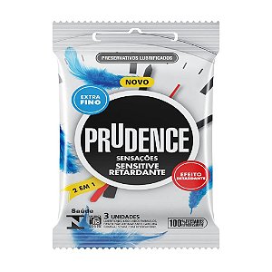 PRESERVATIVO PRUDENCE SENSITIVE RETARDANTE  3UN
