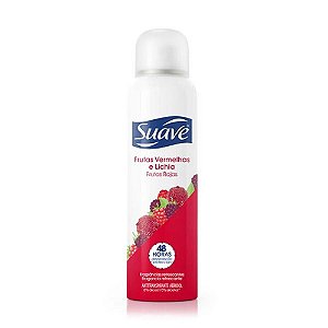 Desodorante Suave Aerosol Woman Frutas Vermelha/Lichia 150ml
