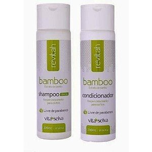 Vita Seiva Revitah Bamboo Shampoo+Condcionador 300ml Cada