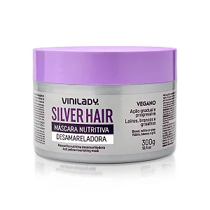 VINILADY MASCARA NUTRITIVA DESAMARELADORA 300G SILVERHAIR