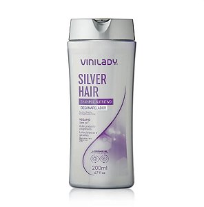 SHAMPOO DESAMARELADOR SILVERHAIR VINILADY 200ML