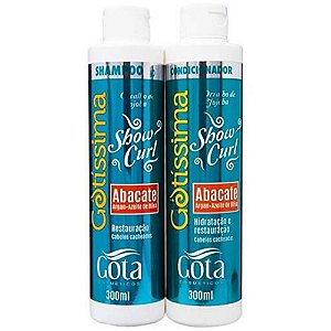 KIT SH + COND GOTISSIMA ABACATE/ARGAN/ AZEITE DE OLIVA 300ML