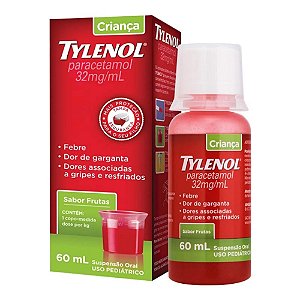 TYLENOL CRIANCA 32MG  GTS 60ML