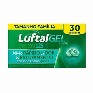 LUFTAL GEL 125MG 30CAPS MOLES