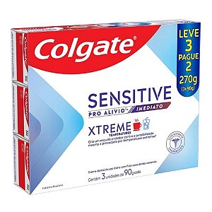 Creme Dental Colgate Sensitive Pro Alívio Xtreme 90G L3P2