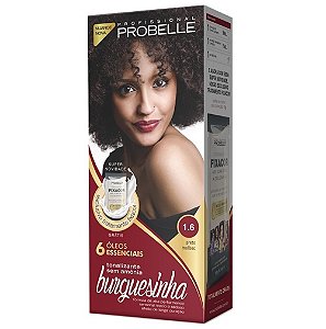 TINTURA PROBELLE BURGUESINHA SEM AMONIA 1.6 PRETO