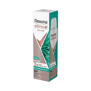 DESODORANTE REXONA AEROSOL CLINICAL 150ML EXTRA DRY