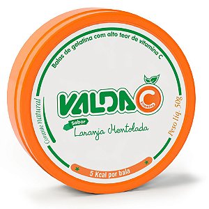 VALDA PASTILHA LATA 50GR VITAMINA C