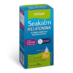 SEAKALM MELATONONA 15ML SABOR MARACUJA NATULAB