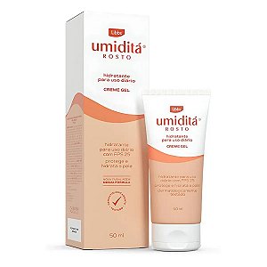 Umiditá Creme Gel Hidratante Rosto FPS 25 com 50ml