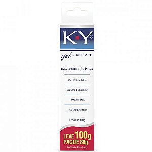 Lubrificante KY GEL INTIMO Leve 100g Pague 80g