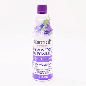 REMOVEDOR DE ESMALTES ZERO ACETONA BEIRA ALTA 240ML