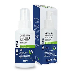 Creme Spray Desodorante para os Pés Blant Foot Care 80ml