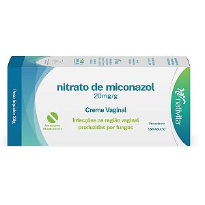 Nitrato de Miconazol Creme Vaginal 80g Nativita