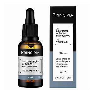SERUM FACIAL PRINCIPIA HIALURONICO E VITAMINA B5 AH-2 30ML