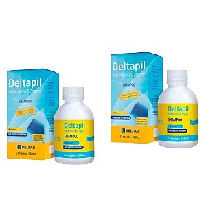 DELTAPIL DELTAMETRINA SHAMPOO 100ML kit 2un