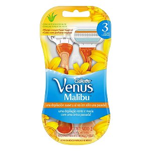 APARELHO BARBEAR GILLETTE  VENUS MALIBU 2un
