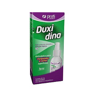 ANTISSEPTICO CLOREXIDINA - DUXIDINA SOLUCAO 45ML - PRATI