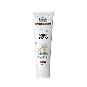 Máscara Facial Peel Off Argila Branca Face Beautiful