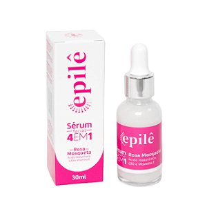 SERUM FACIAL EPILE ROSA MOSQUETA 4 EM 1 30ML