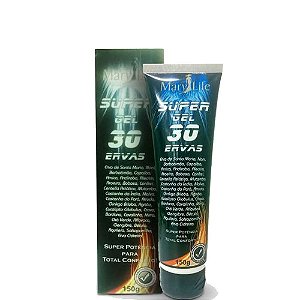 SUPER GEL 30 ERVAS EFEITO GELO QUENTE 150G BIO INSTINTO