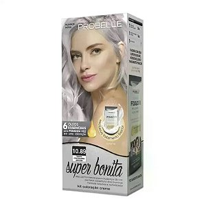 TINTURA PROBELLE SUPER BONITA 10.89 LOURO CLARISSIMO PEROLA
