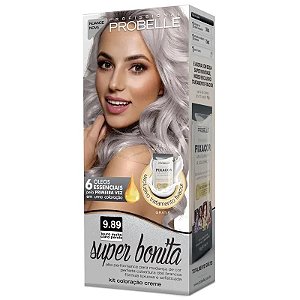 TINTURA PROBELLE SUPER BONITA 9.89 LOURO MUITO CLARO PEROLA