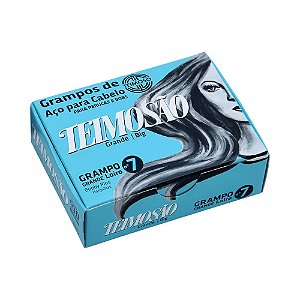 Grampo Teimoso Número 7 Louro 100 Unidades