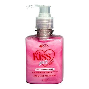 HIDRATANTE CORPO E VIRILHA CREME DE MORANGO ISIS 250ML