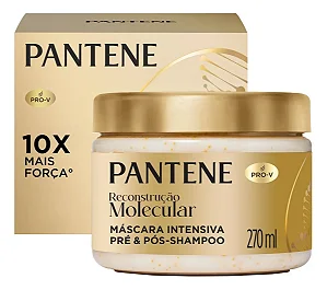 MASCARA INTENSIVA PANTENE TRATAMENTO RECONSTRUCAO MOLECULAR 270ML