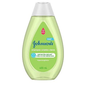 SHAMPOO JOHNSON BABY 400ML CABELOS CLAROS