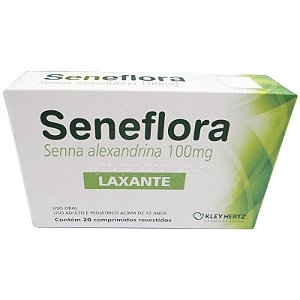 Senna Alexandrina - Seneflora 100mg c/20cpr HERTZ