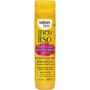 Shampoo Salon Line Meu Liso Amido de Milho 300ml