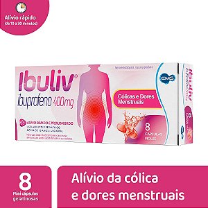 IBULIV 400MG 8CPS EMS