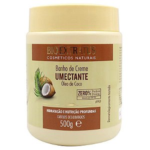 BANHO DE CREME BIO EXTRATUS UMECTANTE OLEO DE COCO 500G