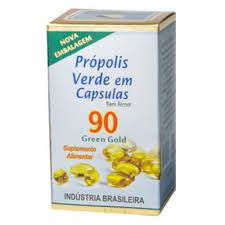 EXTRATO DE PROPOLIS VERDE 90 CAPSULAS -  APIS BRASIL