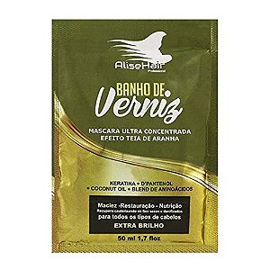MASCARA CAPILAR ALISE HAIR BANHO DE VERNIZ 50ML