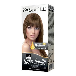 TINTURA PROBELLE SUPER BONITA 7.3 LOURO MEDIO DOURADO