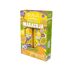 KIT SKALA SHAMPOO 325ML+CONDICIONADOR 200ML FRUTASTICA MARACUJA