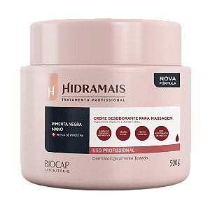 CREME DE MASSAGEM HIDRAMAIS PIMENTA NEGRA 500G