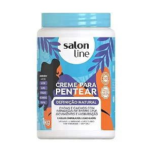 CREME PARA PENTEAR SALON LINE DEFINIÇÃO NATURAL 1K